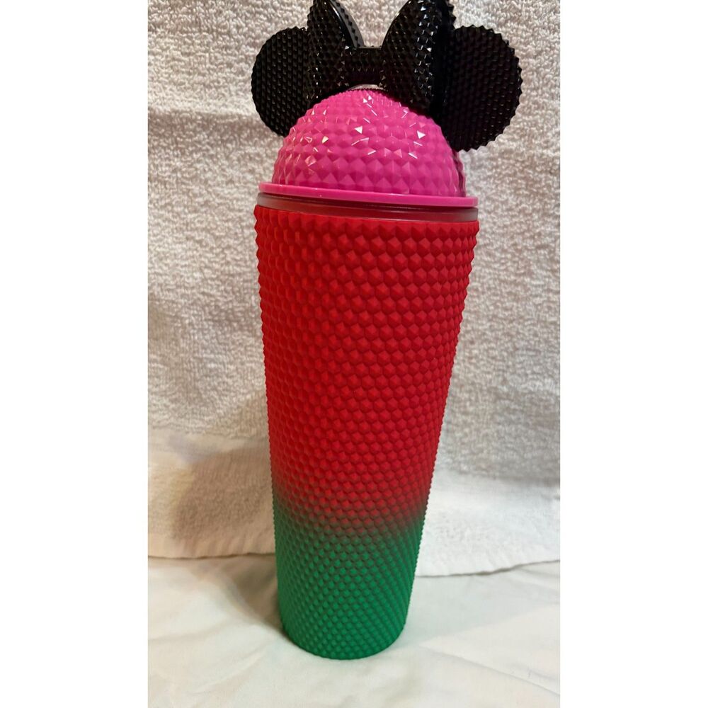 Diona J Minnie Mouse Ears Tumbler Minnie Mouse Themed *AS IS*